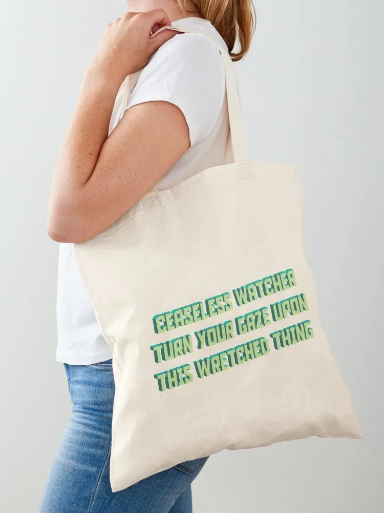 Ceaseless Watcher Turn Your Gaze Upon This Wretched Thing Tote Bag Женская сумка для покупок