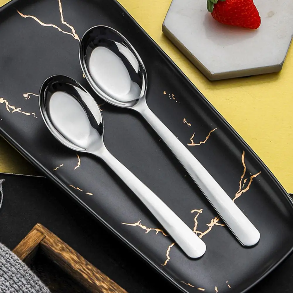 

Мерцающая ложка для еды из прочной нержавеющей стали