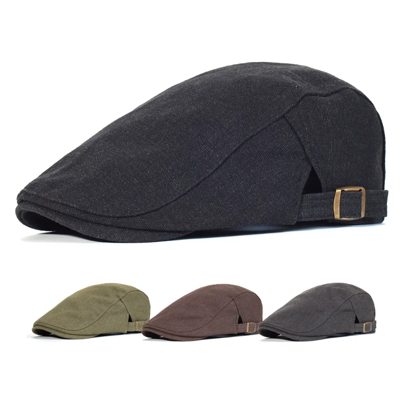 

Fashion New Men's Hat Berets Cap Golf Driving Sun Flat Cabbie Newsboy Cap