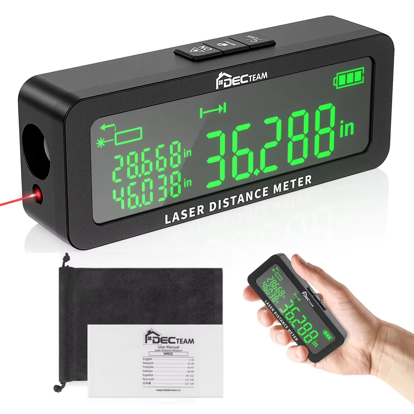 

Лазерный дальномер Decteam MN50