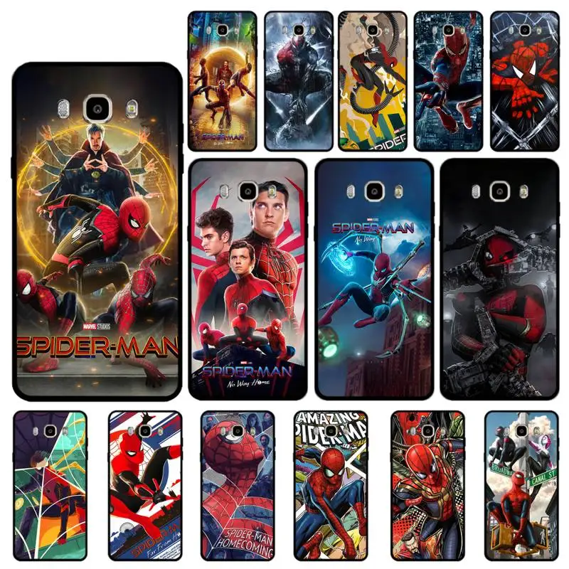 

BANDAI Spiderman Phone Case for Samsung J 4 5 6 7 8 prime plus 2018 2017 2016 J7 core