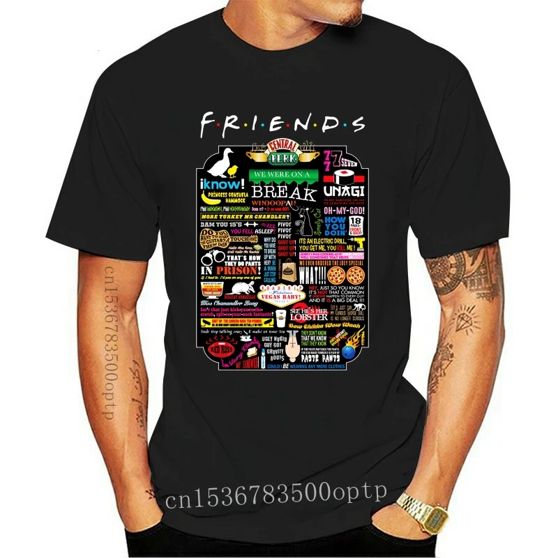

New Friends Quote's T Shirt Friends Tv Show tshirt rachel green monica geller central perk ross geller joey tribbiani chandler b