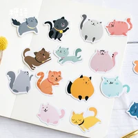 45 pcspack cute cats decorative stickers ins sticker diy craft stationery scrapbook diary photo album school supplies