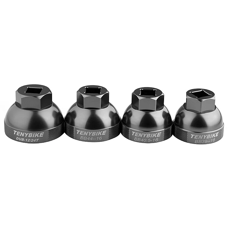 

TENYBIKE Aluminum Alloy Bicycle Hollow Shaft Removal Tool BBR60 GXP DUB BB52 XT Work With Universal Hexagon Wrench