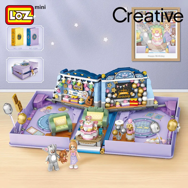 LOZ Романтический Свадебный Набор Строительных Блоков Мелкие Частицы Сделай Сам