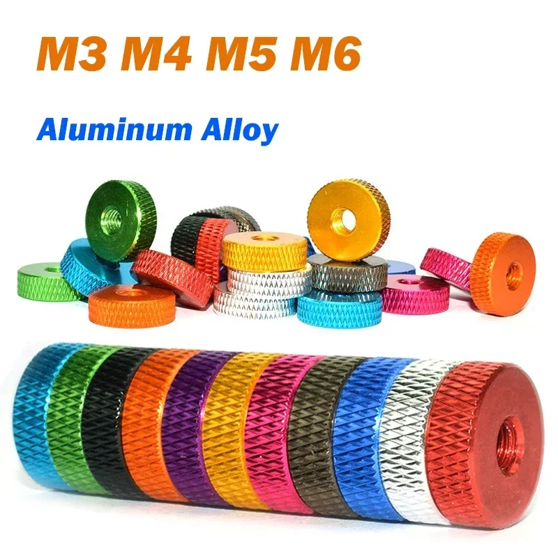 

Гайки с накатанной головкой M3 M4 M5 M6 из алюминиевого сплава