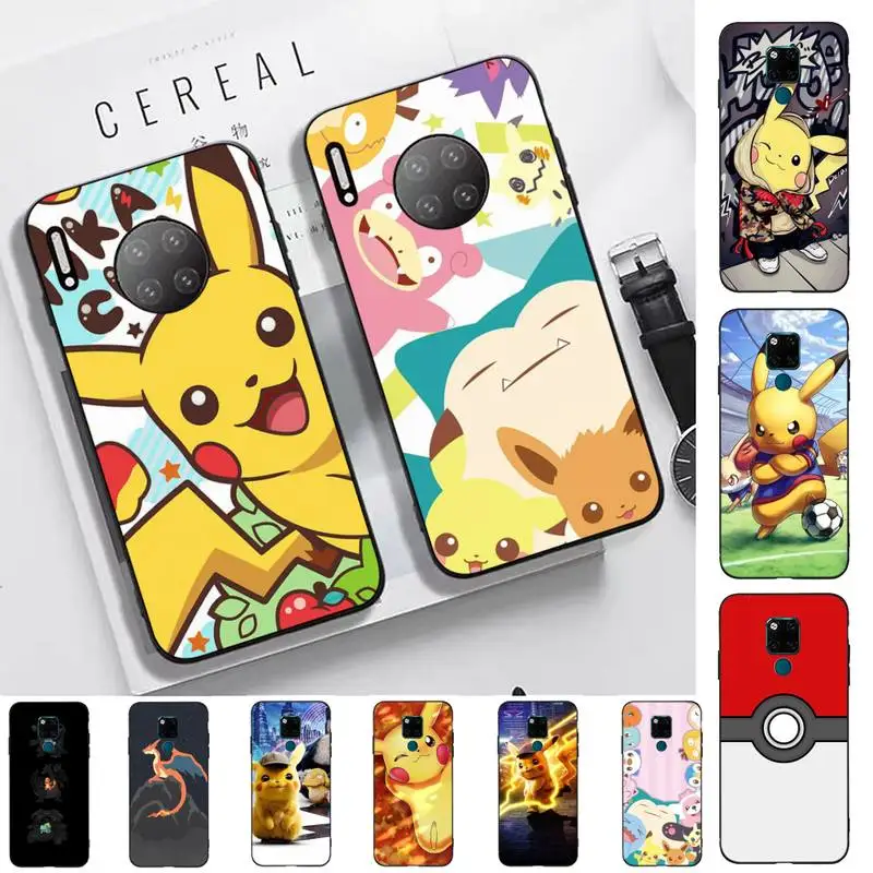 

BANDAI pokemon Phone Case for Huawei Mate 20 10 9 40 30 lite pro X Nova 2 3i 7se