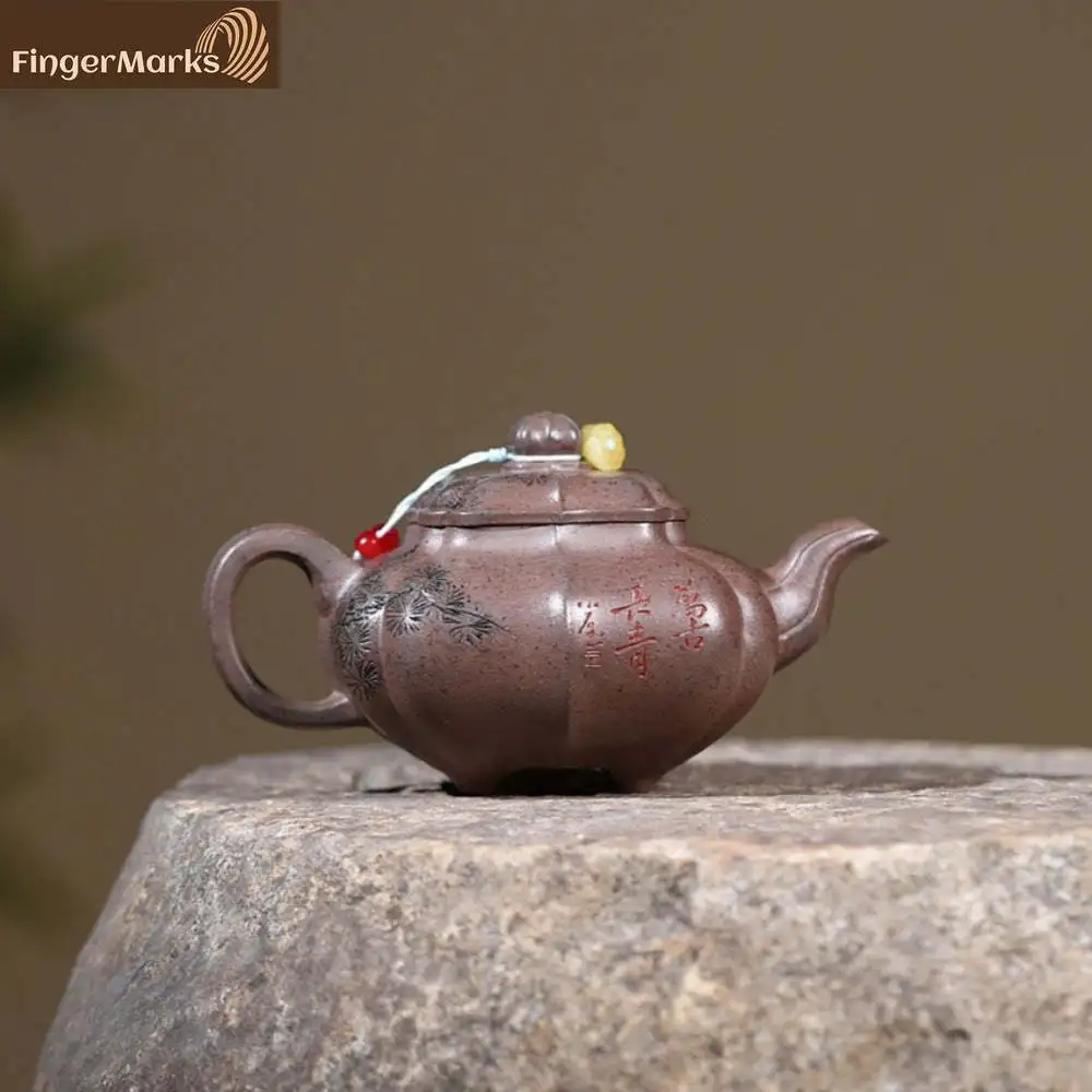 Фото 270 мл |   Исинский чайник Цзыша |   Sifang Chuan Lu Pot — дрова Циншуй Дуань №2