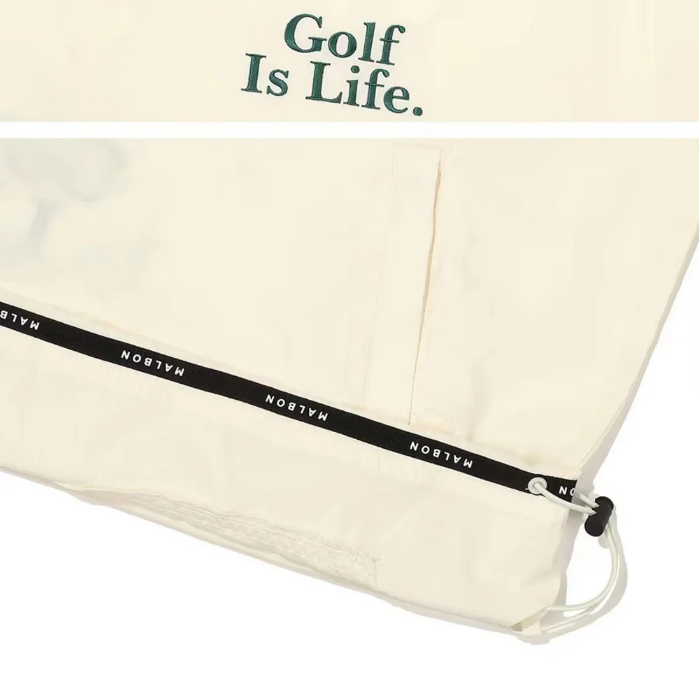 Golf Wear for Men Outdoor Casual Jacket V Neck Design Brand Clothes Fashion All Match Coat for Men and Women