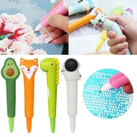 cartoon embroidery diy crafts cross stitch stress relief toys diamond painting pen point drill pen 5d diamond painting