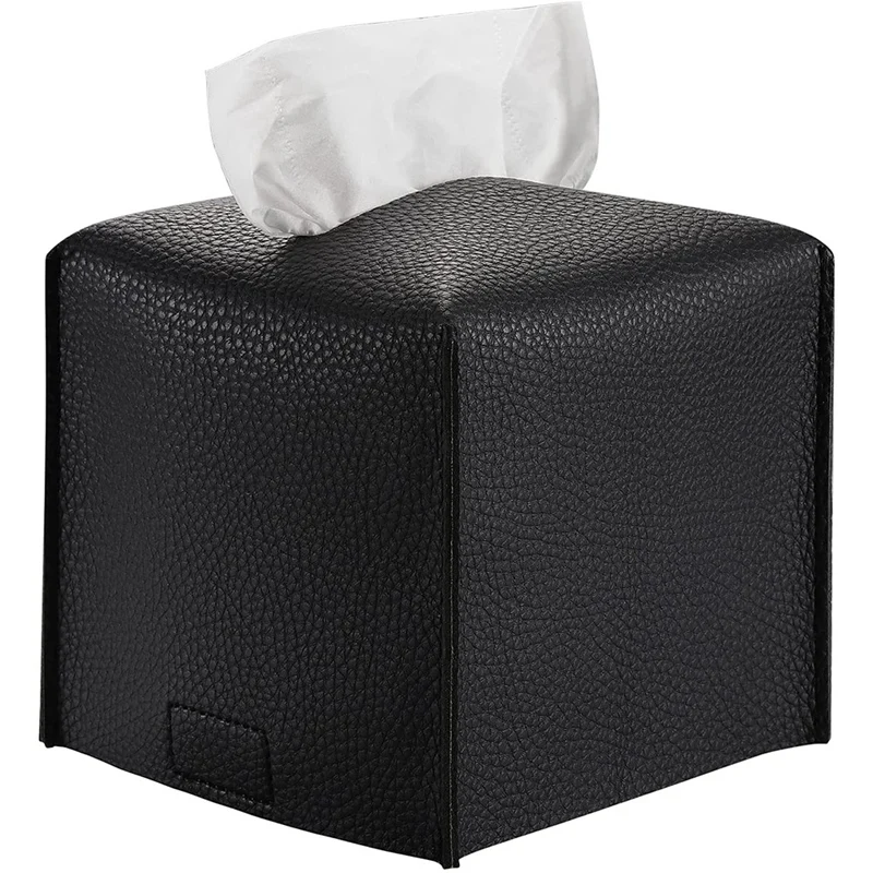 

Чехол для салфеток, декоративный кожаный квадратный держатель для салфеток для ванной комнаты, столешницы для туалетных столиков, стола, от...