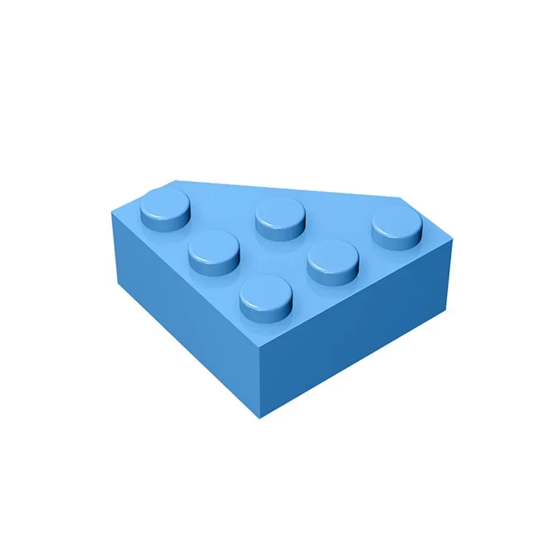 WeBrick 10 шт. детали MOC 30505 Клин 3x3 угловые грани совместимые сборы конструктора