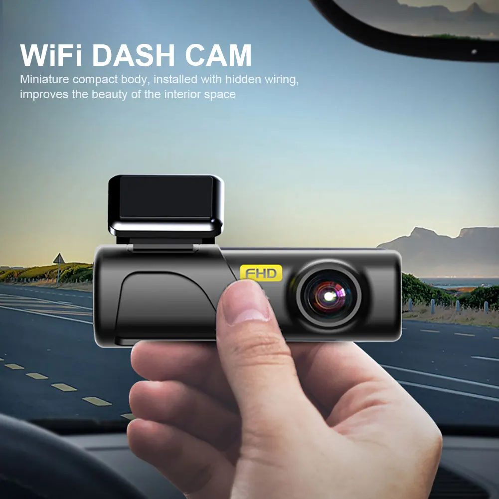 1080P Dash Cam for Car Camera Wifi Dvr Para Coche Dashcam 24h Parking Monitor Voiture Kamera Mini Hidden Auto Video Registrator