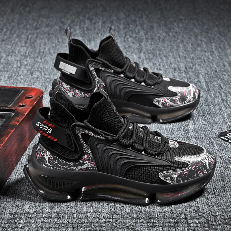 2023 New men's training shoes Running shoes Comfortable running shoes Breathable outdoor sneakers light sports shoes