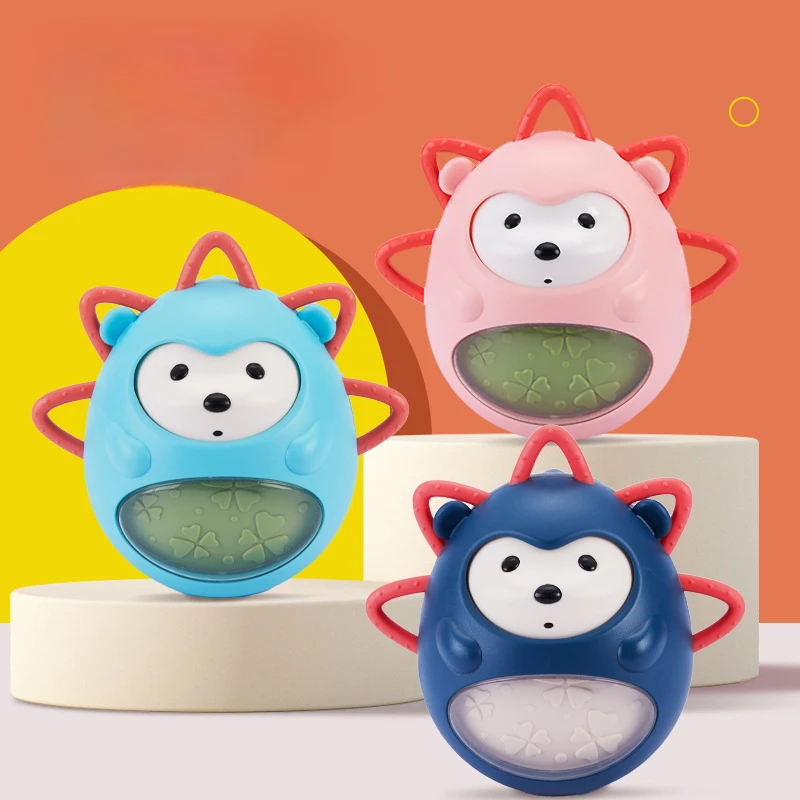 Мультяшная игрушка-неваляшка для детей 6 месяцев Веселая детская