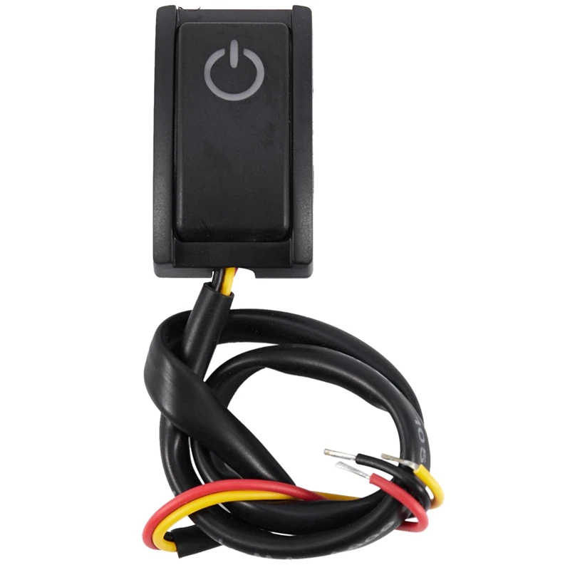 

5X Car Button Switch DIY Switch Paste Type Off/On Switch For Car Reading Lamp/Turn Lights Small Light Dc 12V/200Ma