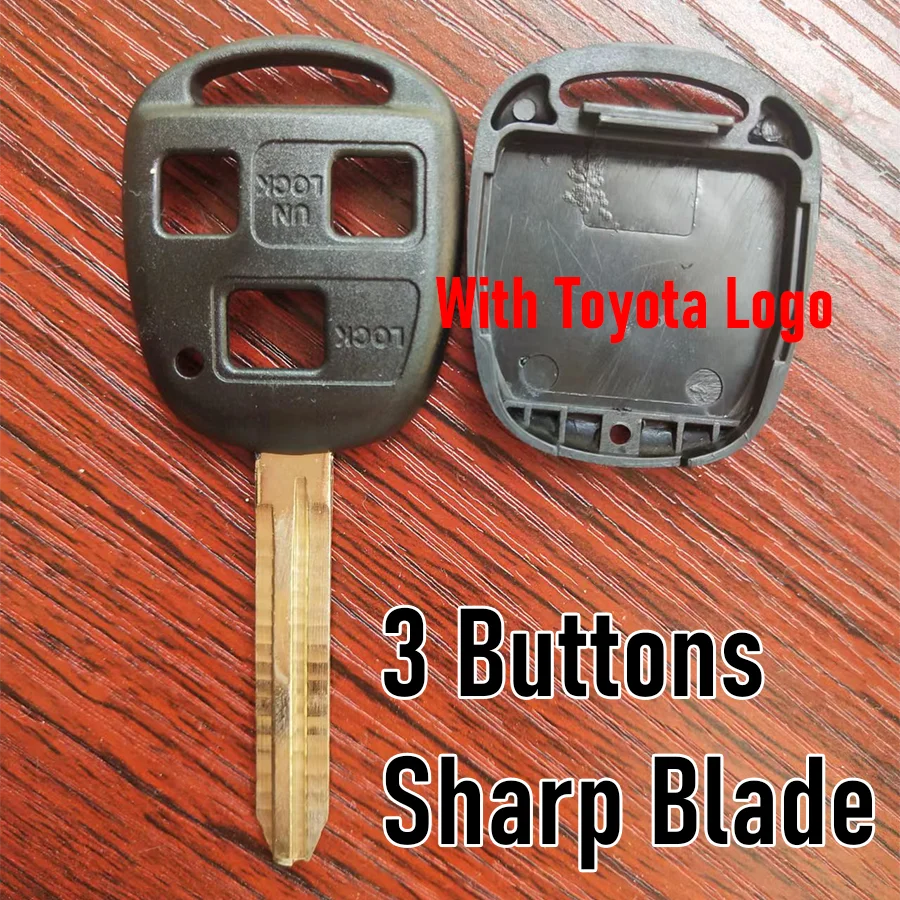 

Автомобильный пульт дистанционного управления с кнопкой Wooeight 2/3, запасной брелок для автомобильного ключа, подходит для Lexus GX470 GS300 GS400 RX350 ES300 для Toyota