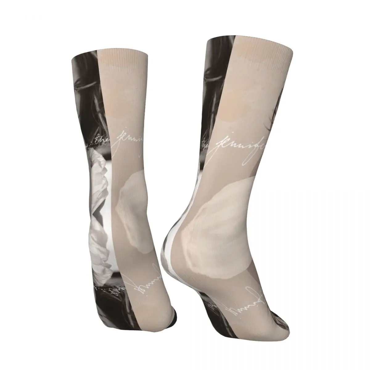 Мужские компрессионные носки в стиле хип-хоп ретро-музыка сумасшедшие унисекс