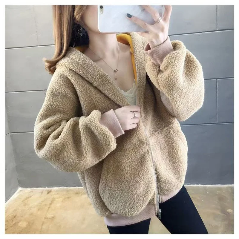 Новый кардиган для отдыха кашемировый свитер пальто осенью и зимой 2024 женский