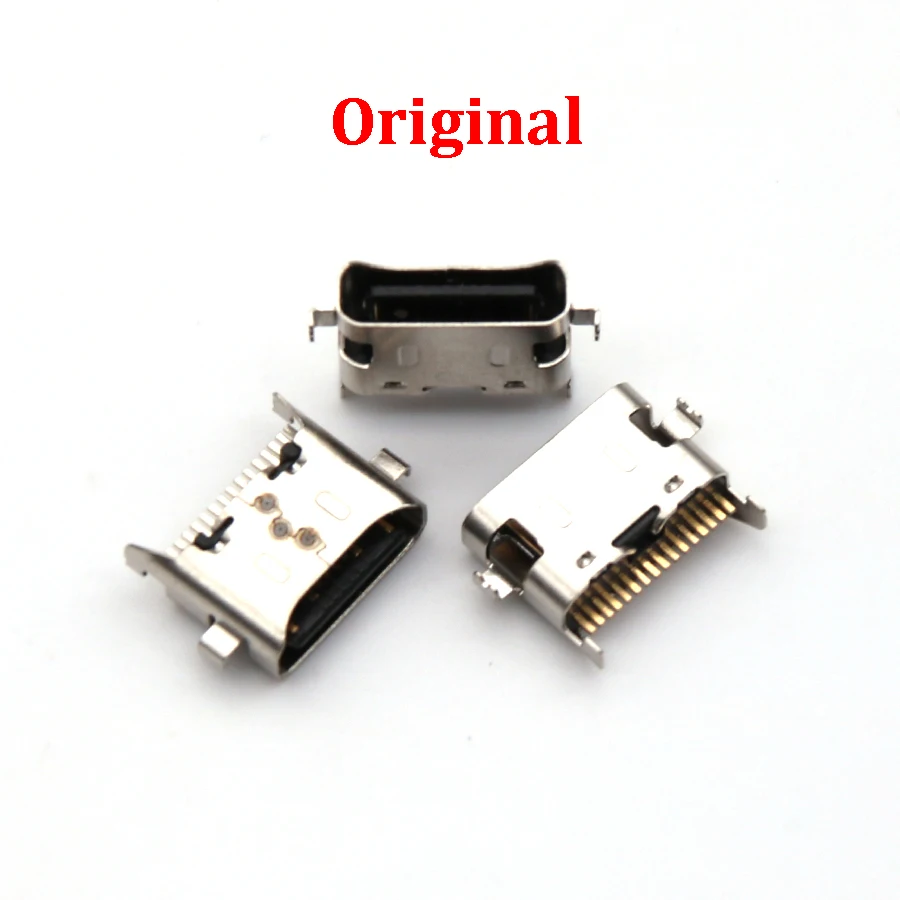 10-20x 16-контактный разъем USB Type-C для зарядки Samsung A21 A215 A215U A215F A20S A207 207F A2070, штепсельная вилка зарядного устройства