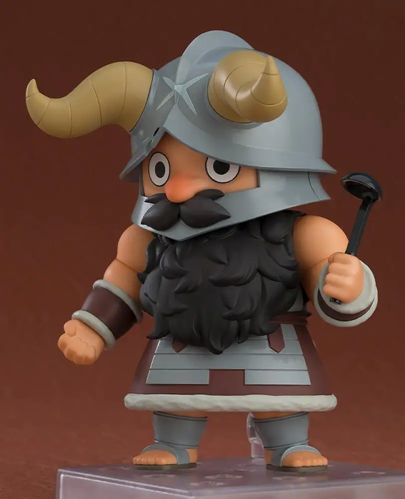 Фото Горячая распродажа, в наличии: фигурка Good Smile Nendoroid Delicious In Dungeon Senshi Chilchuck Laios Marcille, модель персонажа из аниме. №2