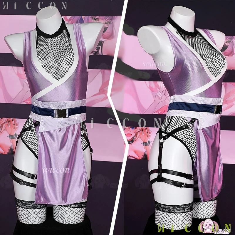 2200 White Eye Princess Hinataa Hyug Косплей Byakugan Костюм принцессы Сексуальное платье Doujin Ninjia