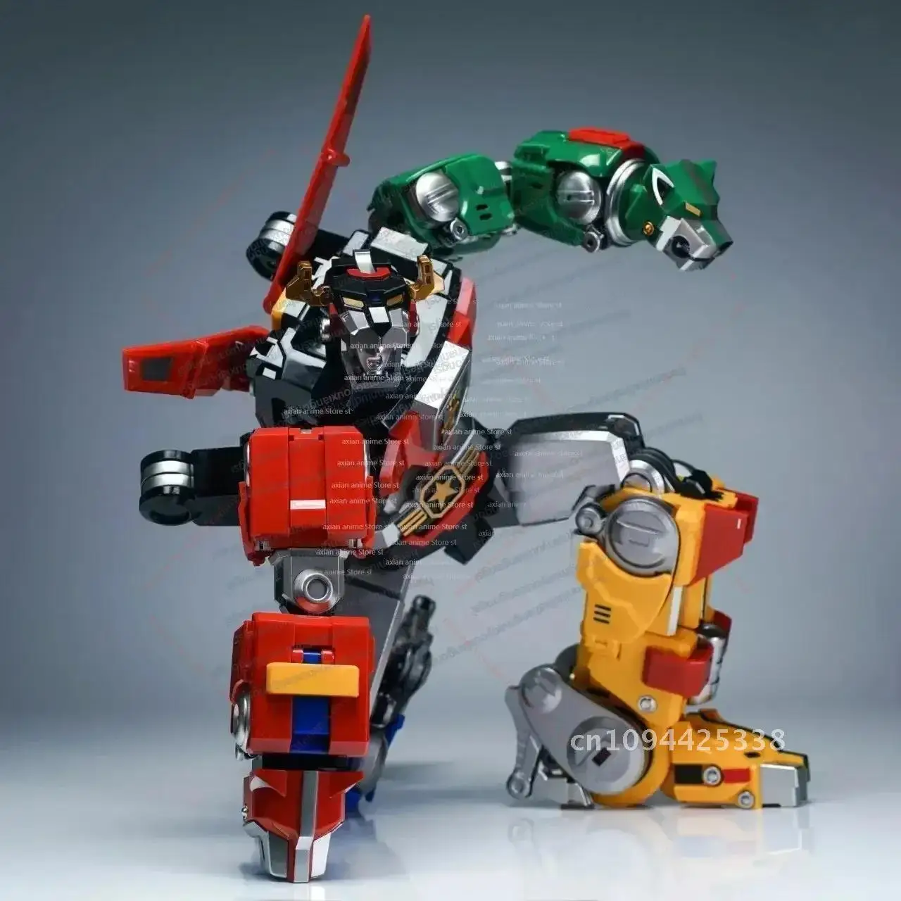 В наличии Transformed Toys Metal Club MuscleBear Voltron Beastmaster Gold Коллекция игрушек в подарок