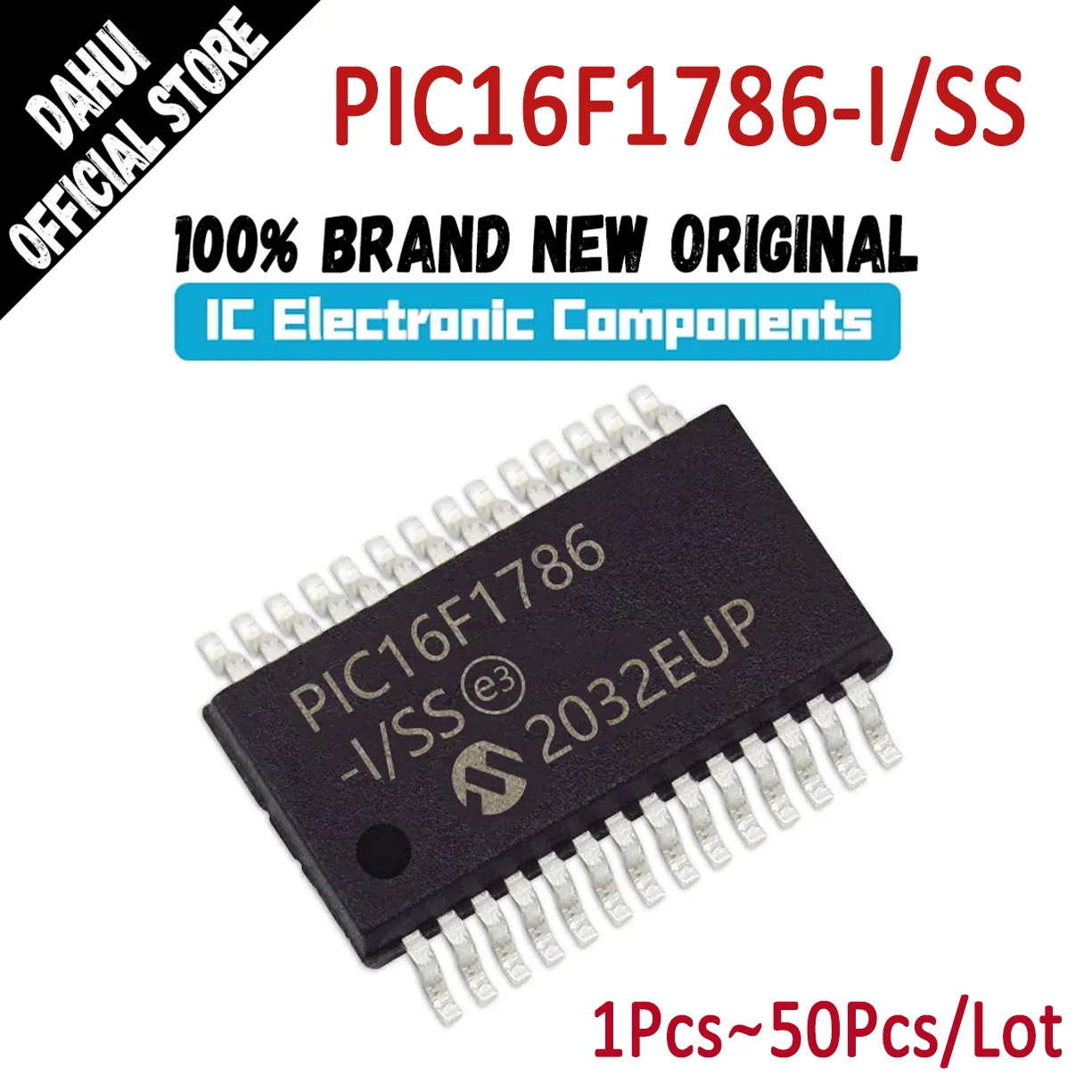 

PIC16F1786-I/SS PIC16F1786-ISS PIC16F1786-I PIC16F1786 PIC16F PIC16 PIC IC MCU Chip SSOP-28 In Stock 100% New Original