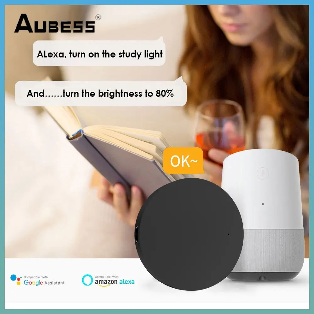 

Wifi Ir Smart Ir Remote Control Timer And Automatic Trigger Smart Home Control Voice Control App Remote Control Tuya Smart Life