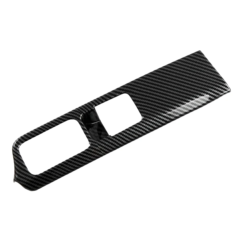 

Для Hyundai Santa Fe SantaFe 2023 2024 ABS углеродное волокно переключатель регулировки автомобильной фары кнопка управления крышка отделка Аксессуары