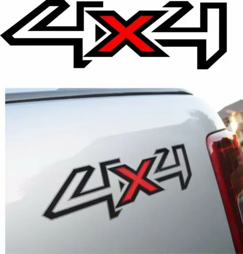 

4x4 Sticker Off road Splicing small size 18cm 2 PCs