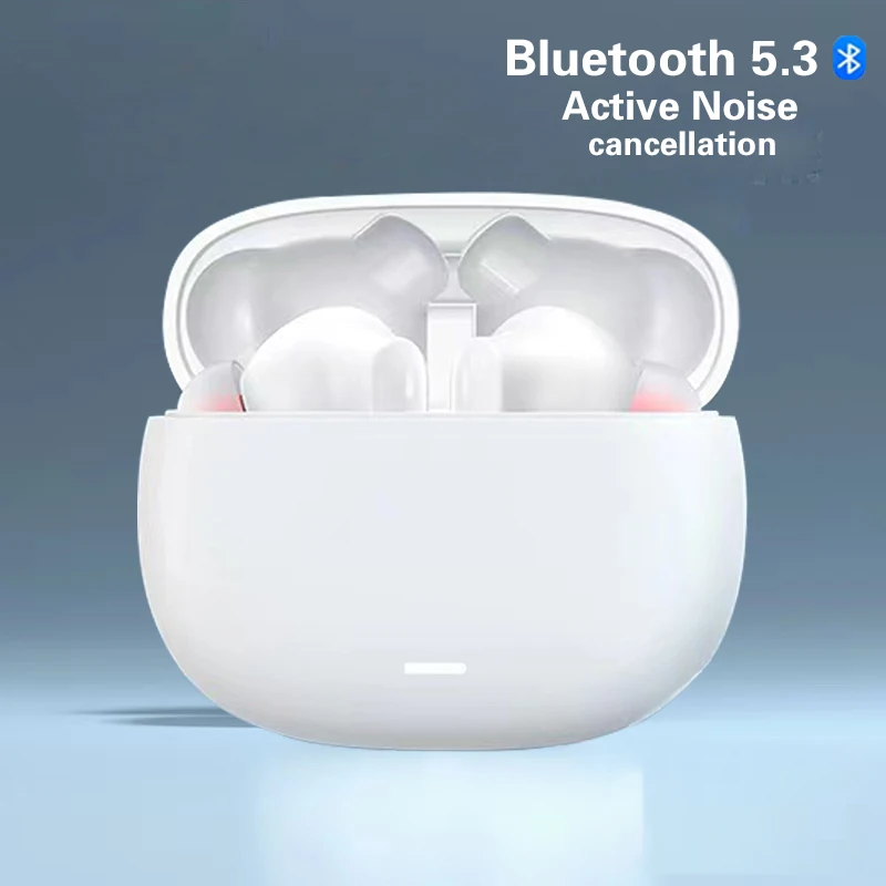 

Fone Bluetooth ANC TWS Wireless Bluetooth 5.3 Earphones Active Noise Cancelling Wireless Headphones With 4-Mics HD Sound Stereo