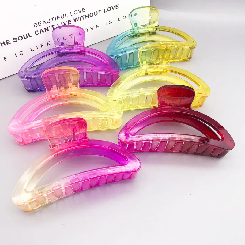 

2022 Fashion Spring Summer Gradient Hair Claw For Women