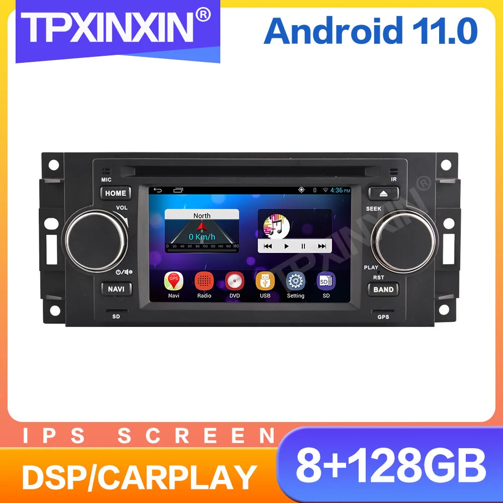 

Android Radio Car DVD Player For Jeep Grand Cherokee Commander Wrangler Chrysler 300C PT Cruiser Sebring Dodge Caliber RAM1500