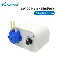 kamoe nkcp12v peristaltic liquid pump dispensing filling machine dosing pump with adjustable flow rate low noise for laboratory