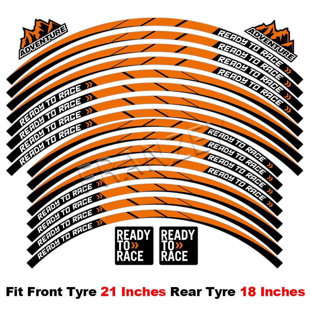 

Светоотражающие аксессуары для мотоциклов, наклейки на колеса, наклейки на ступицу, лента на обод для KTM SUPER 1290 ADVENTURE Adv 790 890 990 1190 1090