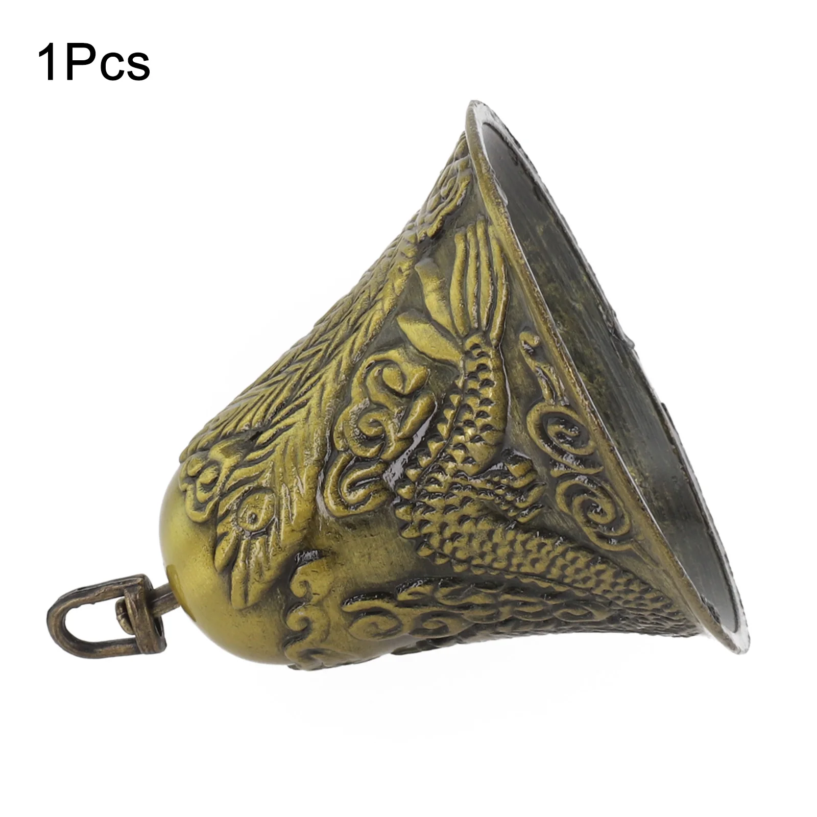 1 шт. винтажные латунные колокольчики с животными домашний дизайн в античном