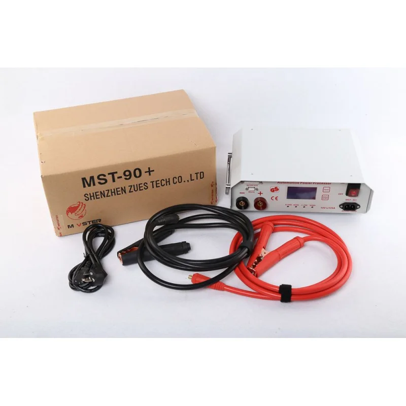 

120A Intelligent Battery Charger MST90 Auto Car ECU Programming/Coding Voltage Stabilizer For 12V lead-acid battery charging