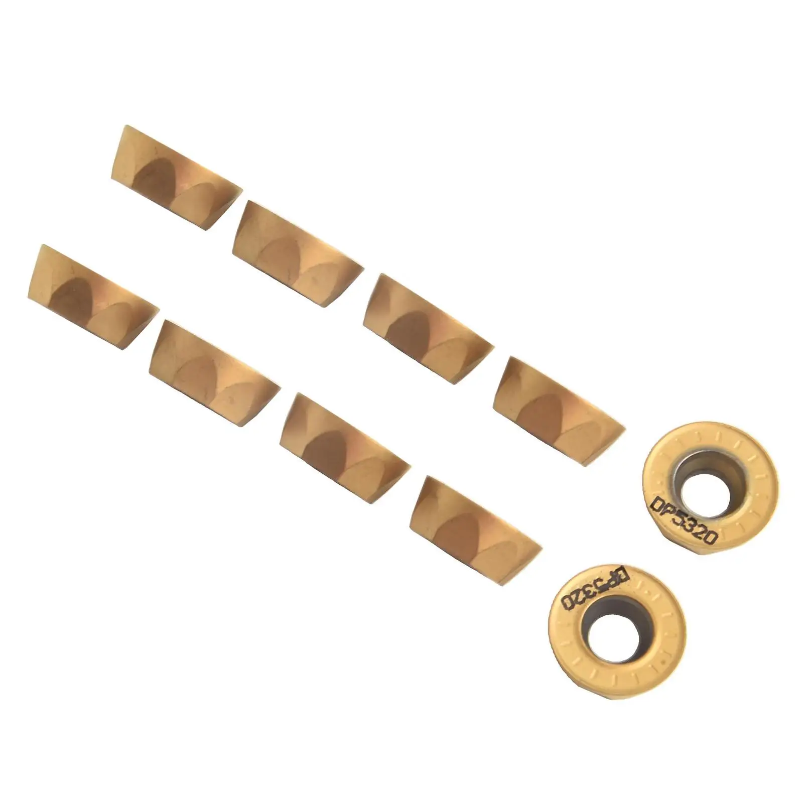 10 шт. RPMT1204-M-C DP5320 вставки R6 карбидные круглые фрезерные с ЧПУ для стали SRDPN