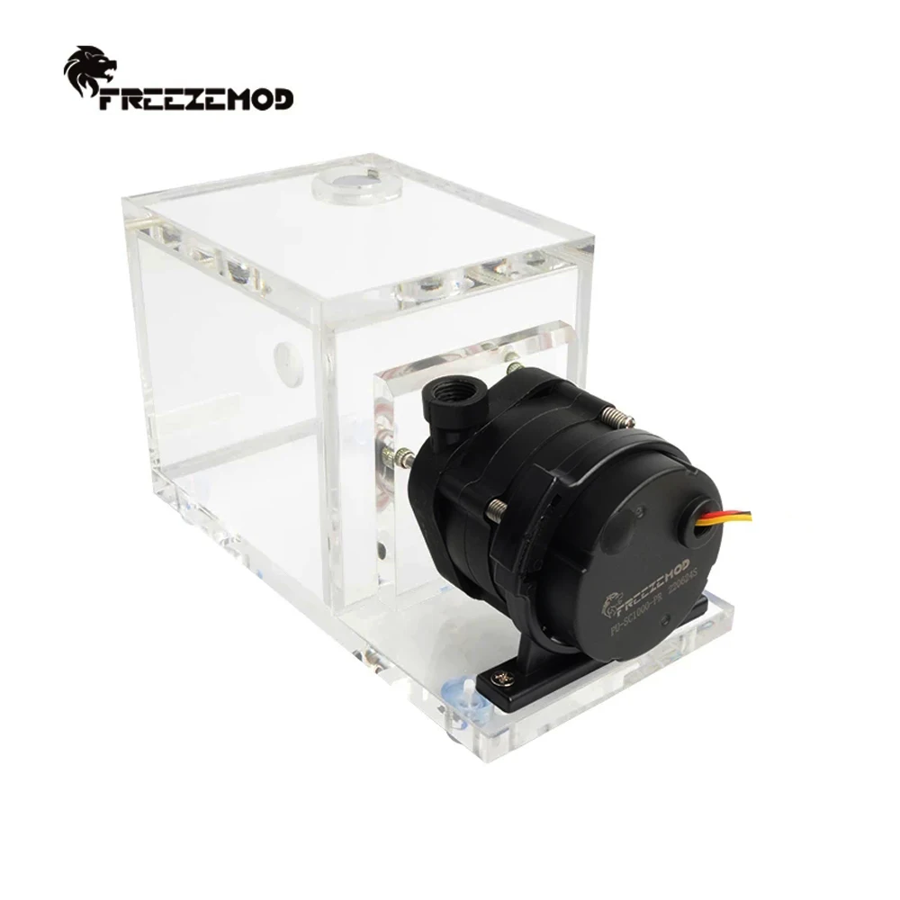 FREEZEMOD PC pump reservoir combo pump 24V flow 1400L head 11 meters For the construction of water cooling cooling system.