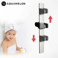 aquamelon punch free shower holder universal adjustable hand shower holder accessories stainless steel shower head holder