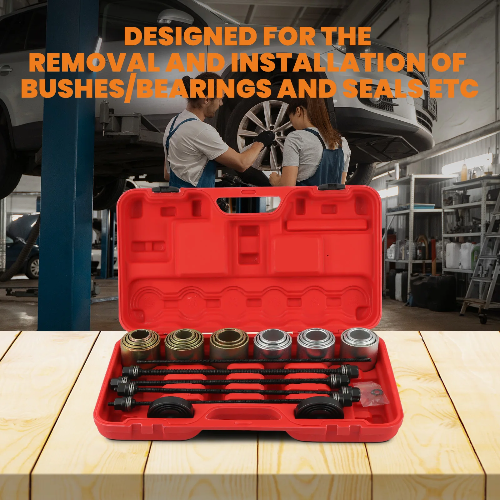 26 шт. универсальные подшипники M12. M14. M16. Инструмент для разборки втулки