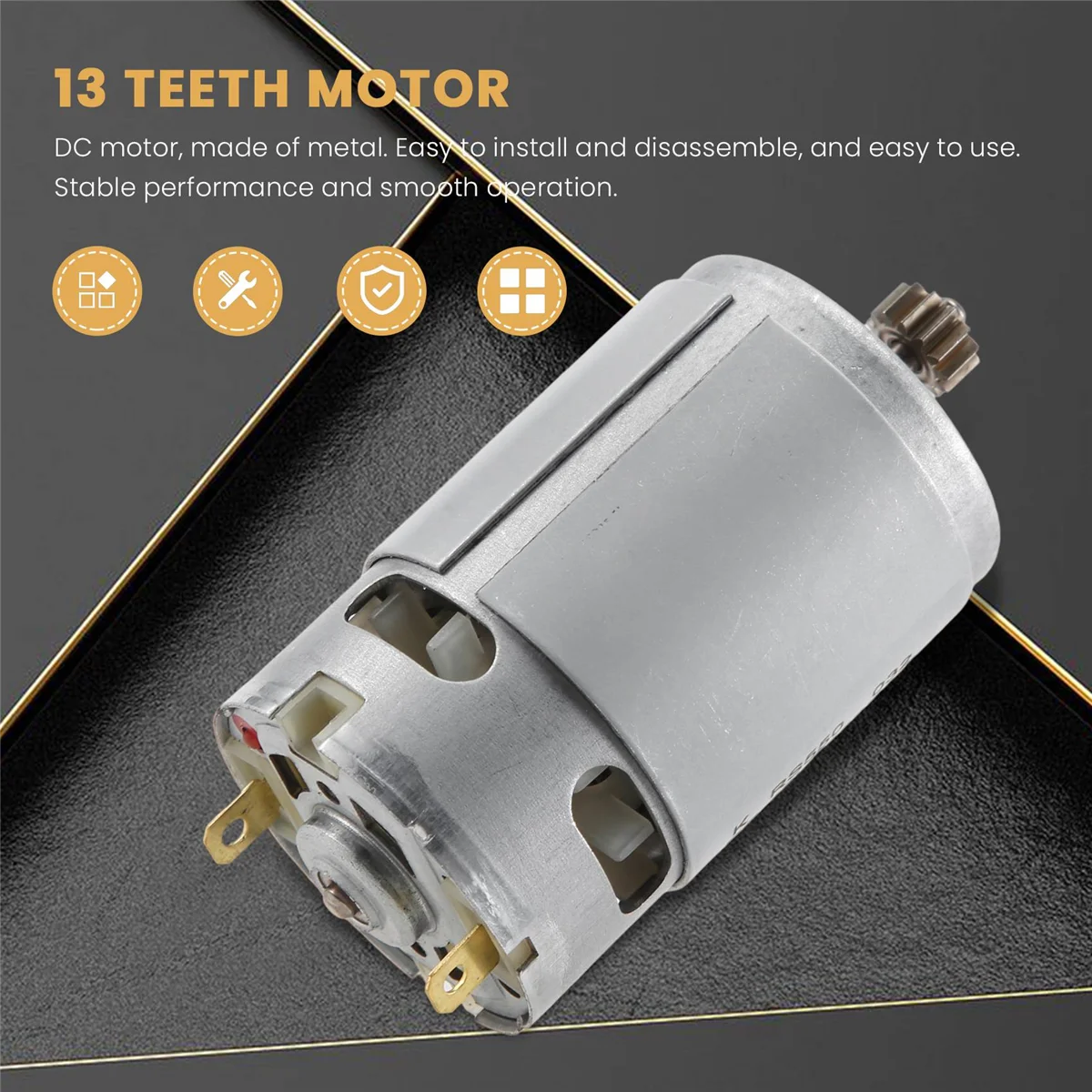 13 Teeth Motor 18V Replace for 18-2-LI 1800 LI-2 Screw Driver