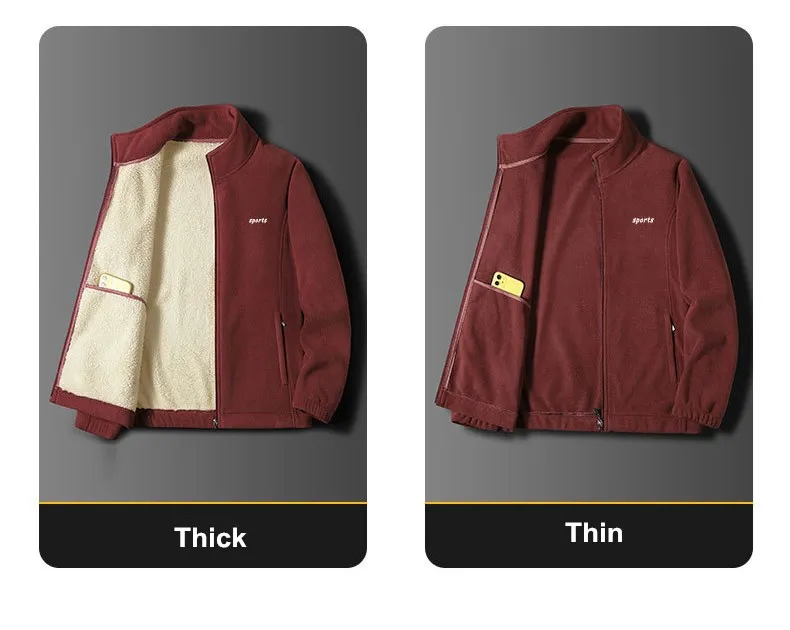 Мужская бархатная уличная теплая походная куртка 5XL осенне-зимняя Толстая