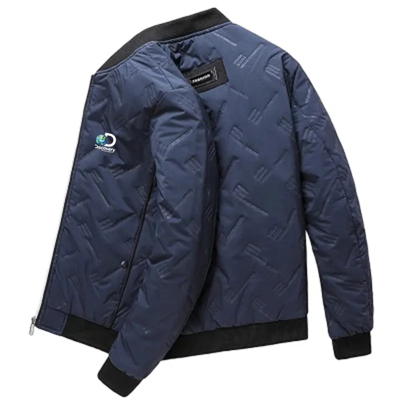 

2023 new autumn and winter men's cotton jacket, casual jacket, bread jacket, stand collar jacket