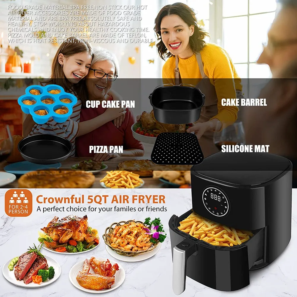 1 комплект для COSORI Gowise Phillips NINJA Cozyna Airfryer более большая духовка размером 3 7 л с
