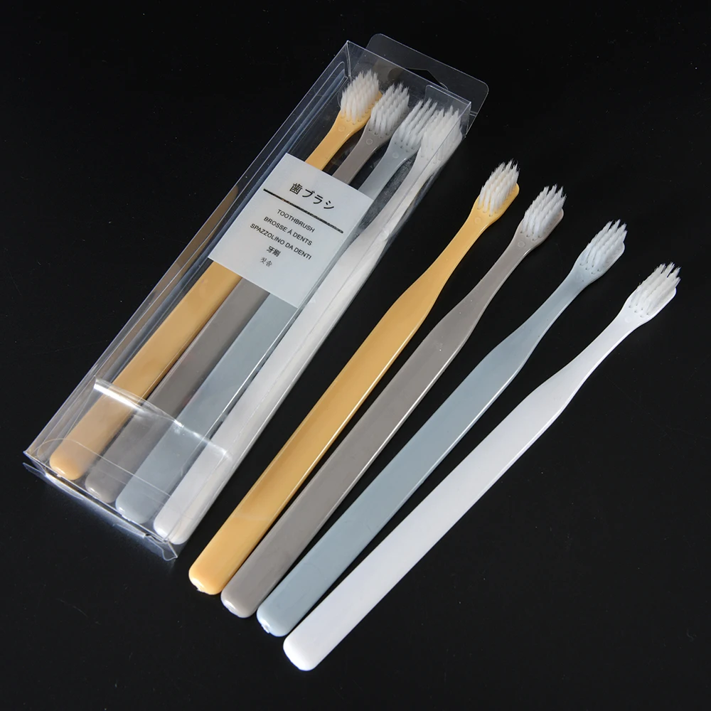 

4 шт., зубная щётка для ежедневного ухода за деснами