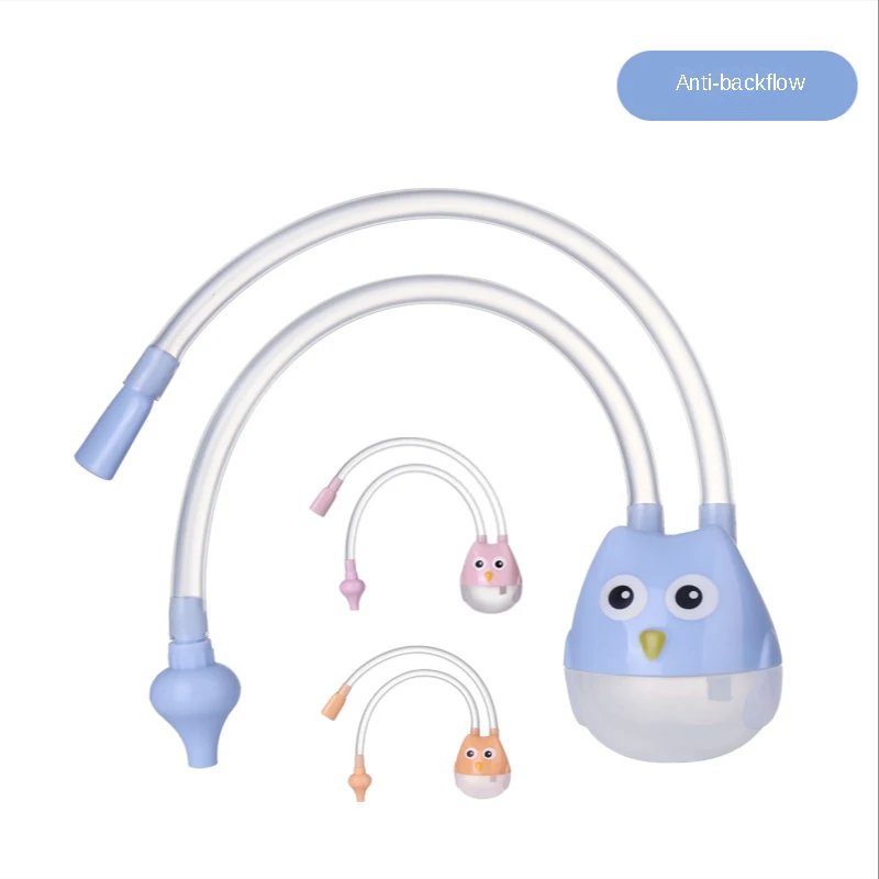 Newborn Baby Nasal Aspirator for Children Nose Cleaner Sucker Suction Tool Protection Health Care Baby Mouth Nasal Suction Devic images - 2