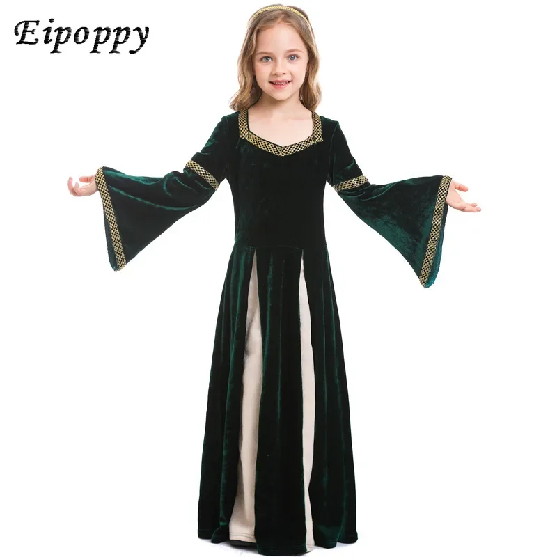 Женский костюм ретро средневековой девушки эпохи Возрождения