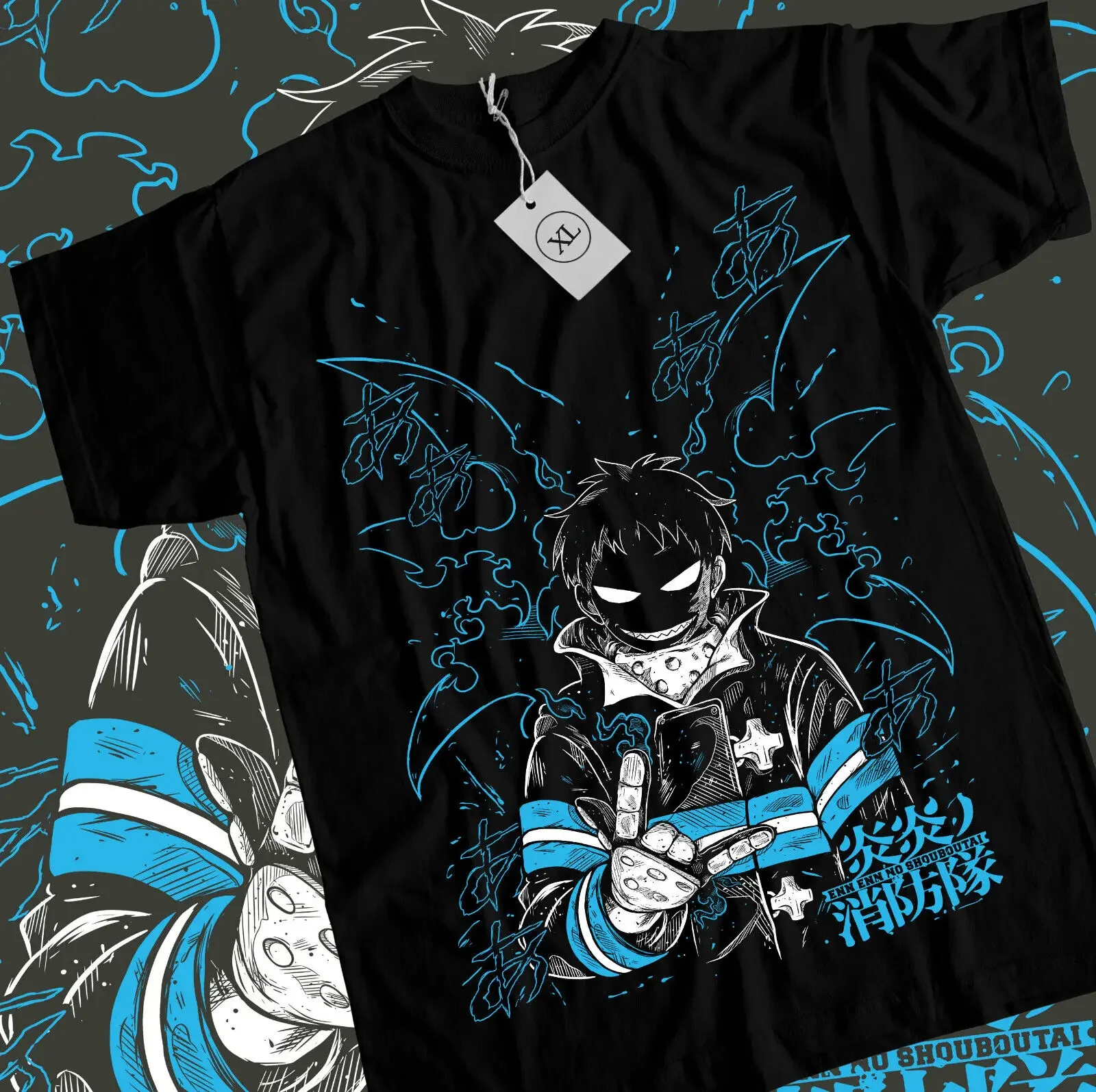 Футболка Shinra Fire Force Skitaru shможно Tamaki Ffighters убенимар